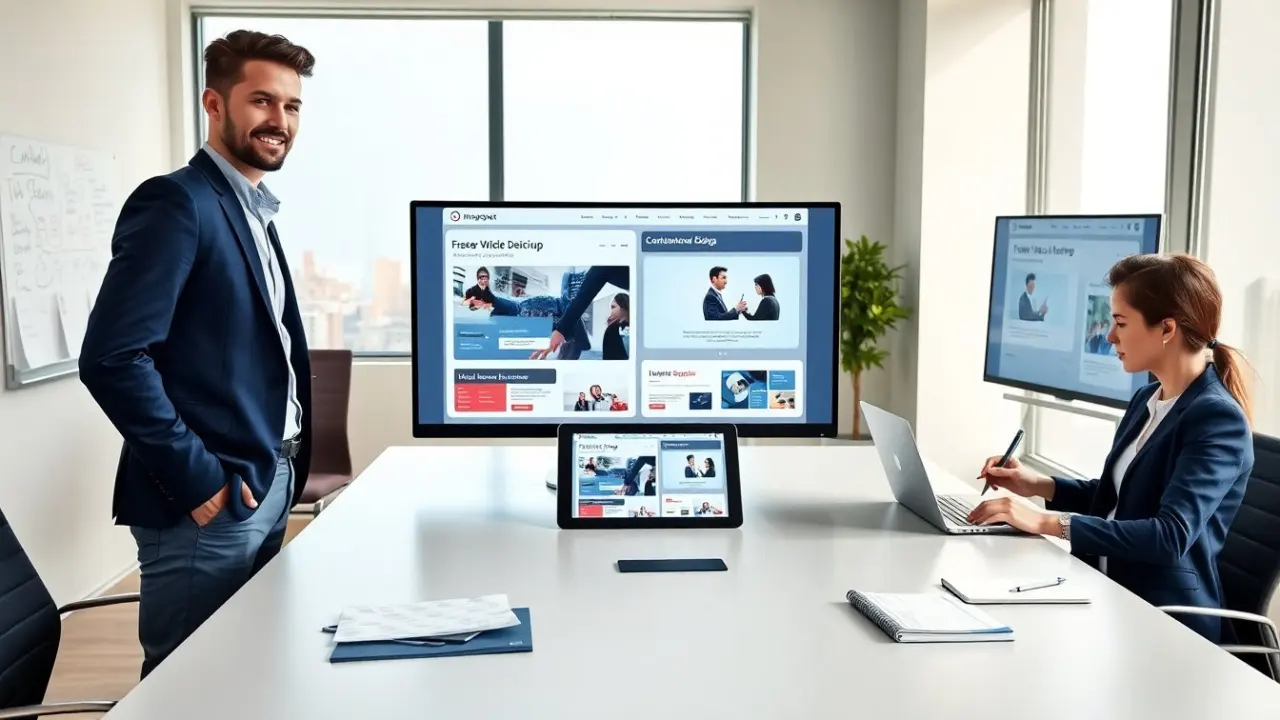 how to create a website mockup