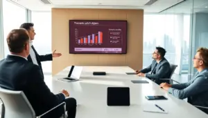 pitch deck financial slide